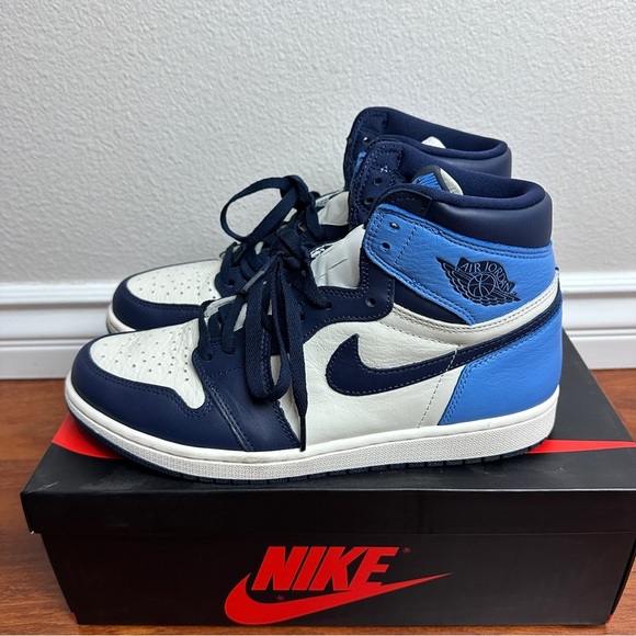 Air Jordan 1 Retro High OG Obsidian Size 11 - Picture 1 of 10